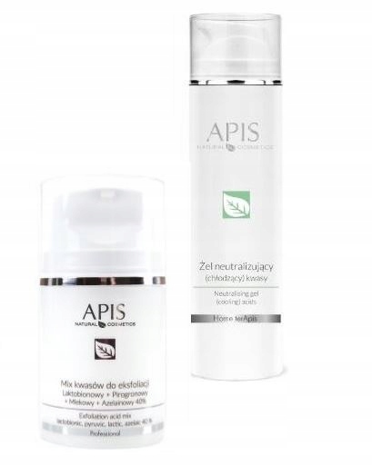 APIS KWAS LAKTOBIONOWY MIX 40% 50ML+ŻEL 200ML