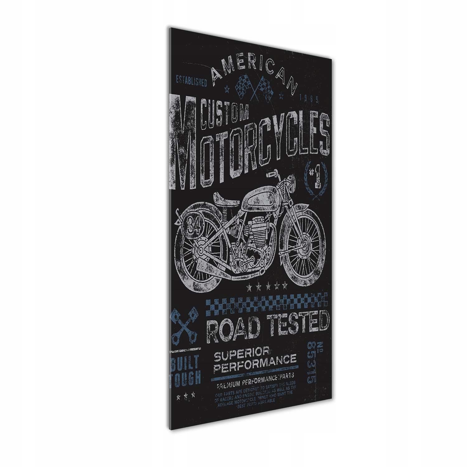 

Nowoczesny fotoobraz akrylowy Motoryzacja 50x125cm