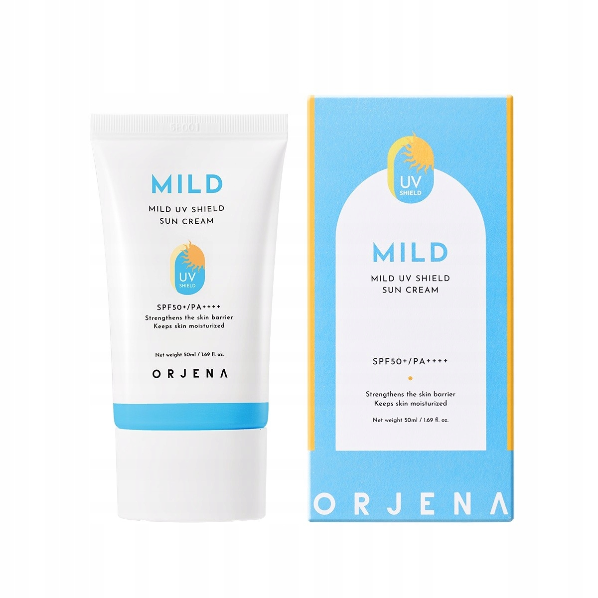 Orjena Mild Sun Jemný opalovací krém s Uv filtrem Spf 50+
