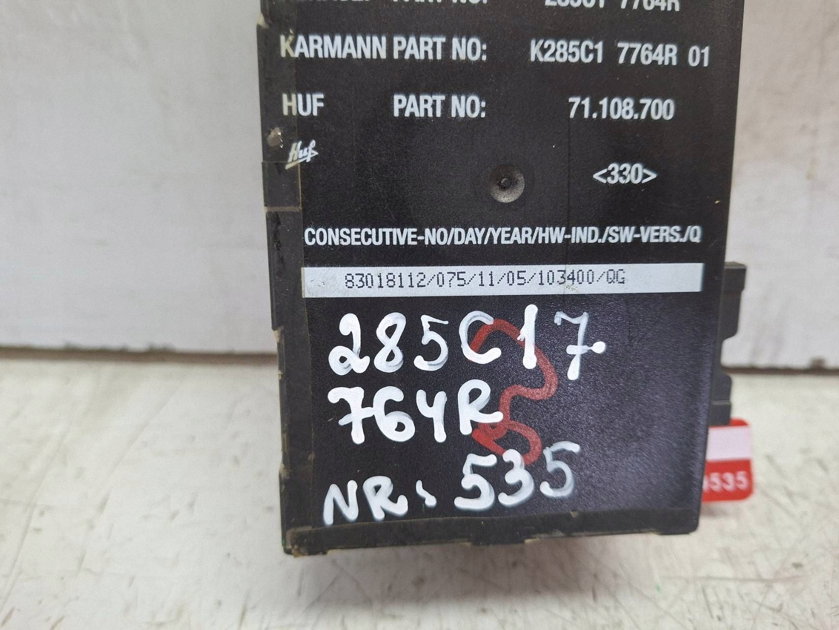 module control unit roofs 285C1776R RENAULT MEGANE III CC KABRIOLET