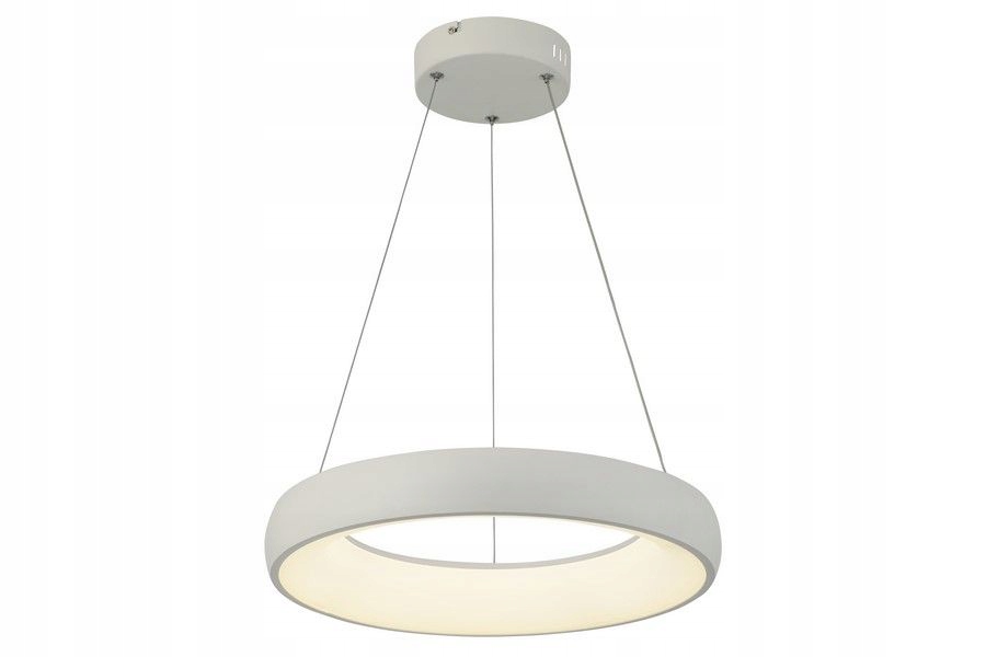 Skandinávská Led lampa Ring bílá Lima do obývacího pokoje