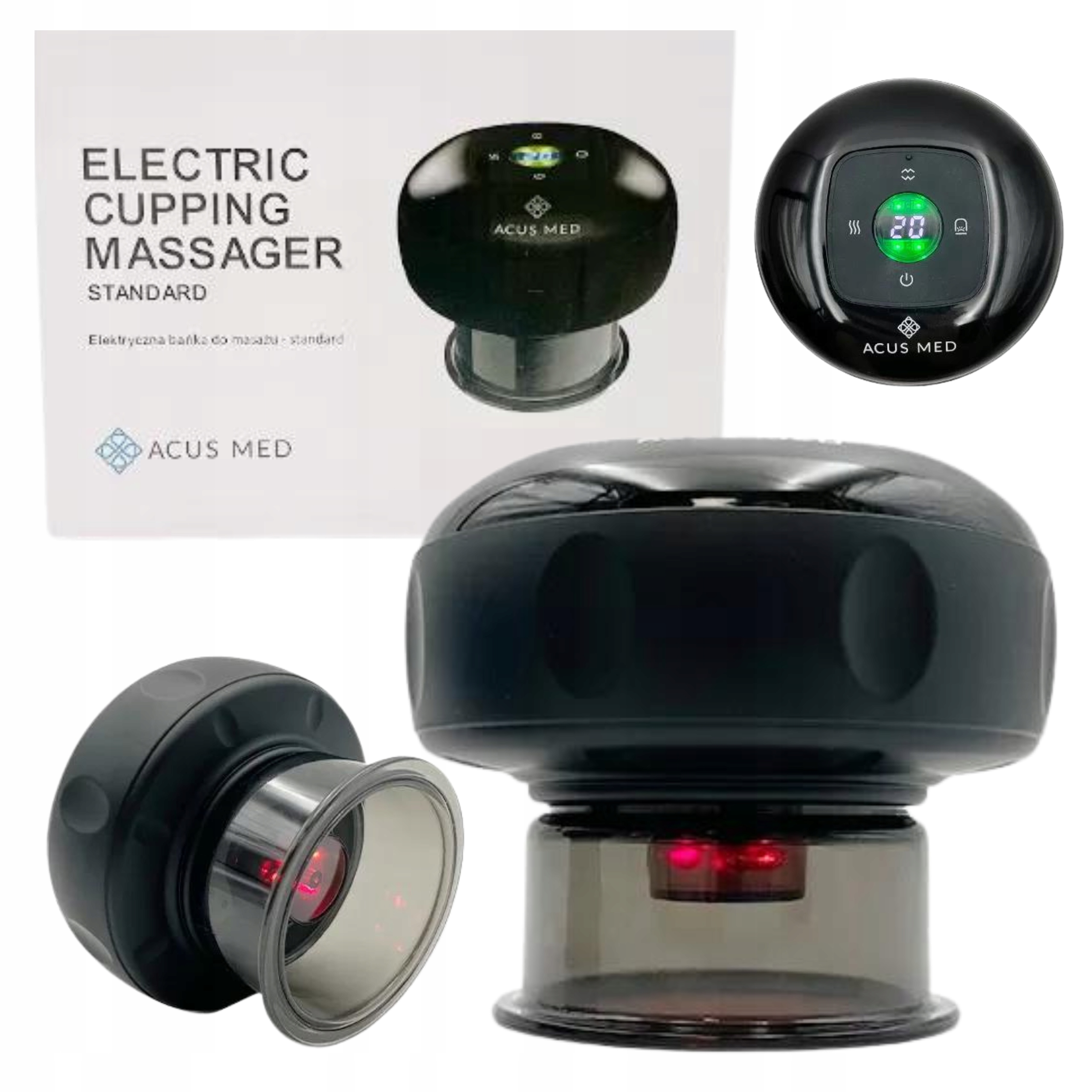 Bańka Chińska Do Masażu Zdrowotna Elektryczna