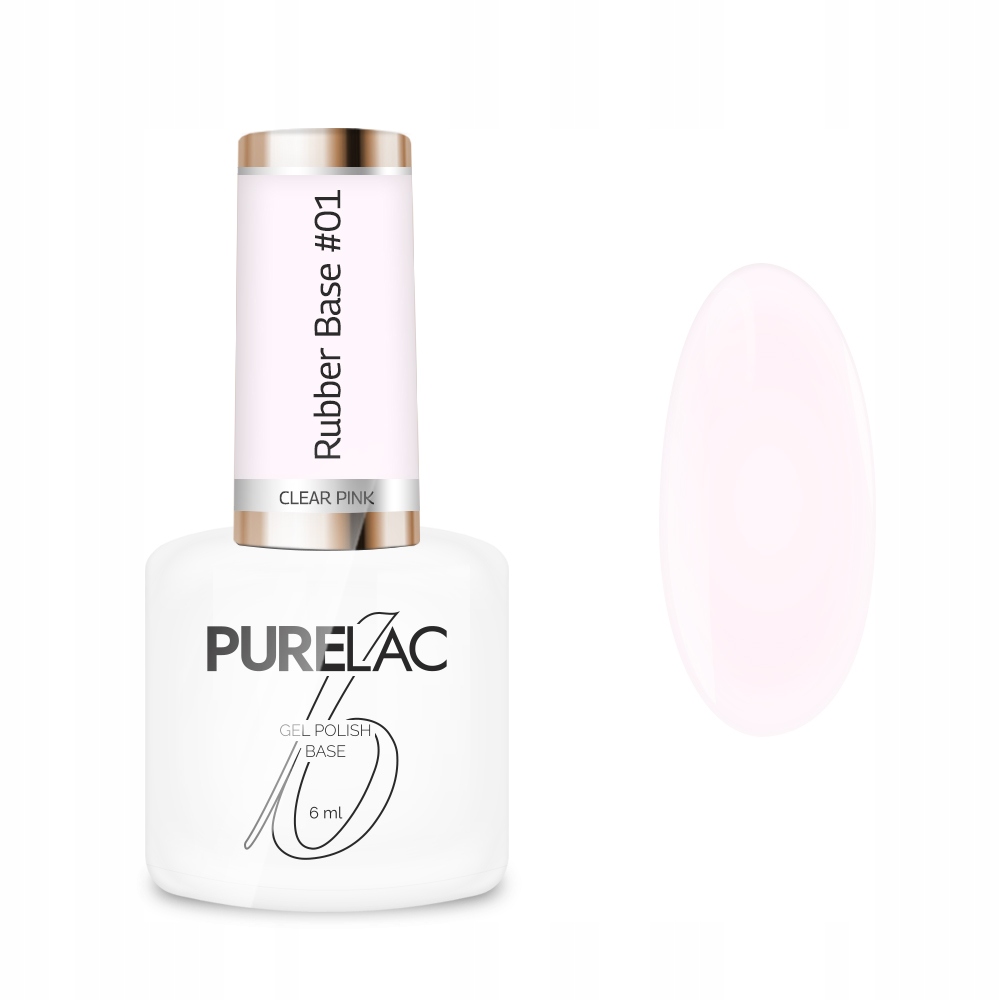 

Purelac Baza Kauczukowa Rubber Base #01 Clear Pink