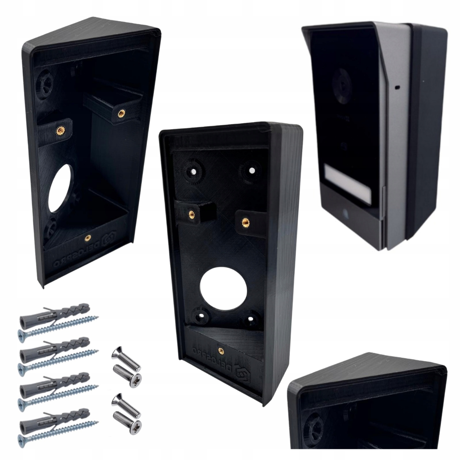 Adaptér pro montáž do videotelefonu Ezviz HP7 Pro Černý Pravý