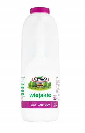 Levně Piątnica Čerstvé mléko bez laktózy 2,0% 6 x 1 l