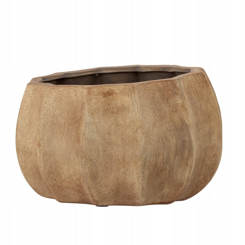 Bloomingville Doniczka Conja Deco Brązowa Terakota 26x16cm
