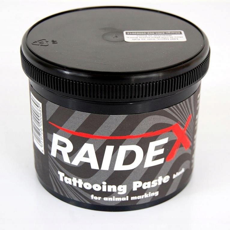 Pasta tusz do tatuażu 600 g, kolor czarny