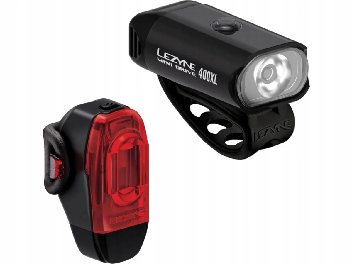 Lezyne Zestaw Lampek Mini Drive 400XL Ktv Drive