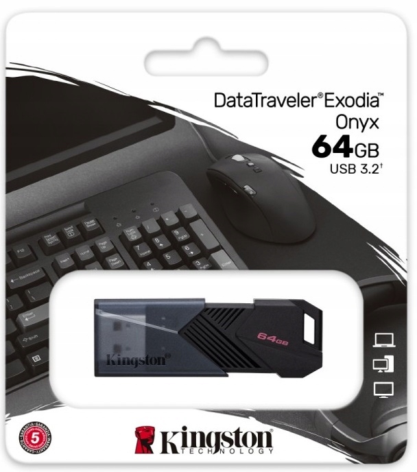 

Kingston Pendrive Data Traveler Onyx 64 Gb USB3.2