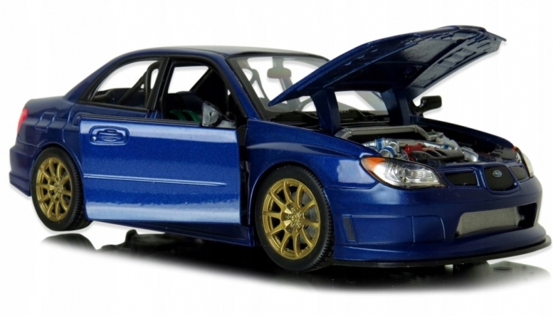 Subaru Impreza Wrx Sti 1:24 Auto Sběratelské auto Welly