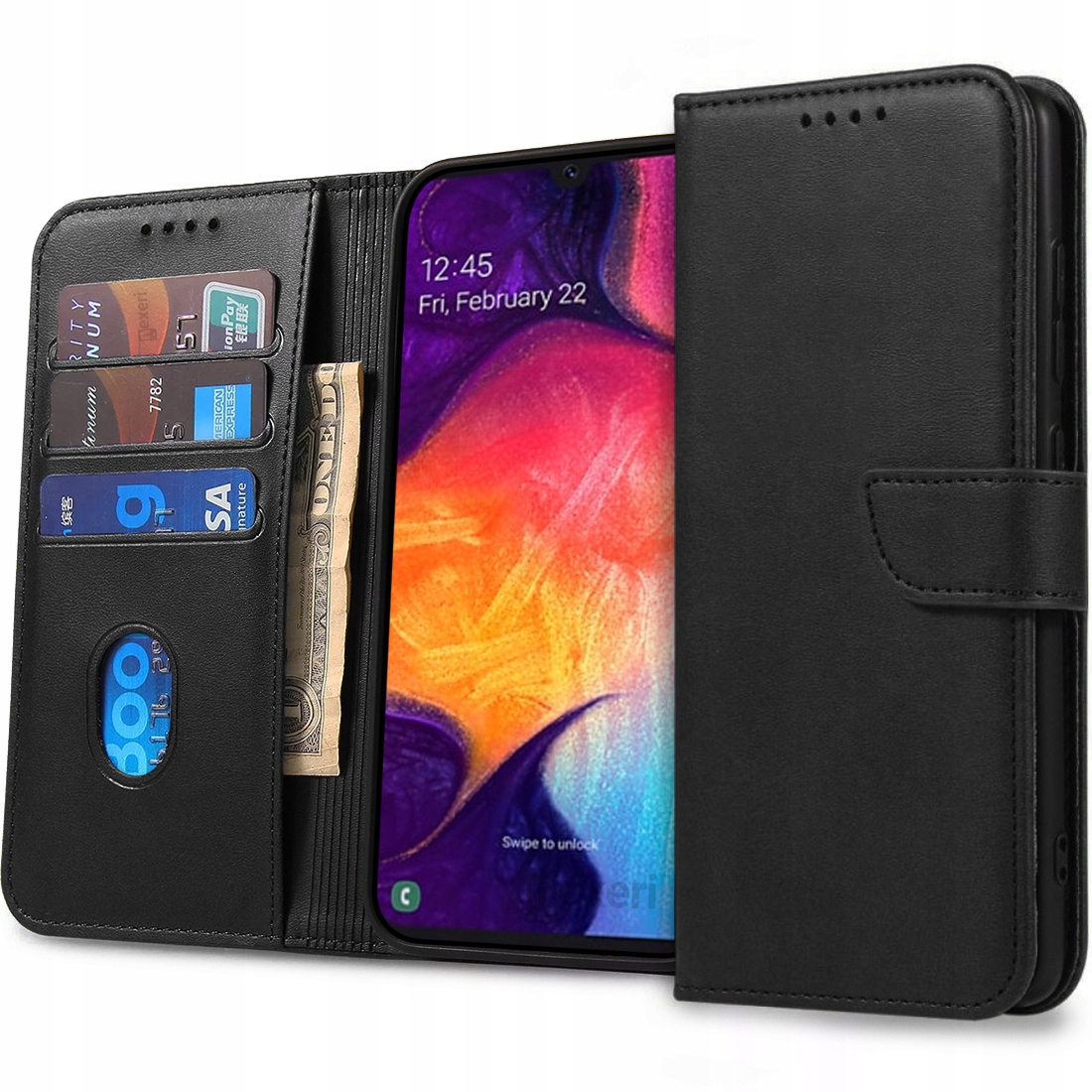 

Etui Zamykane Skórzane do Motorola Moto E13
