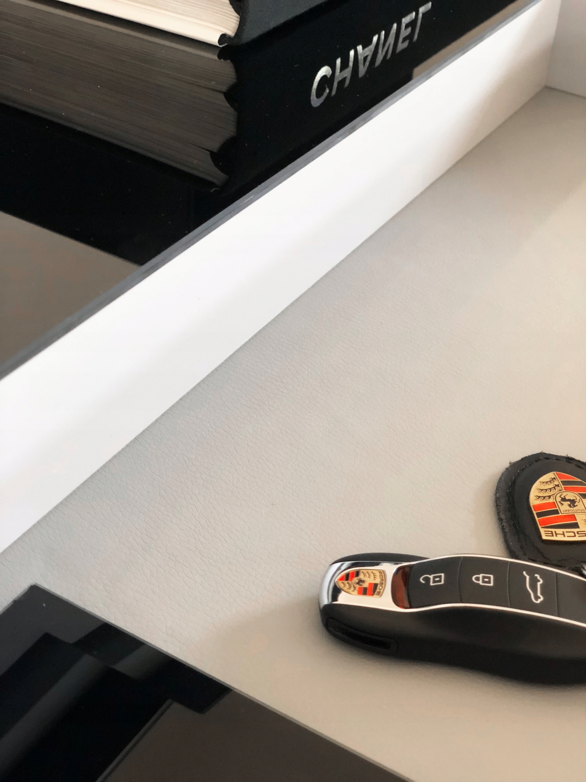 Konsola Glamour lacobel czarny stelaż chrom Kolor mebla czarny