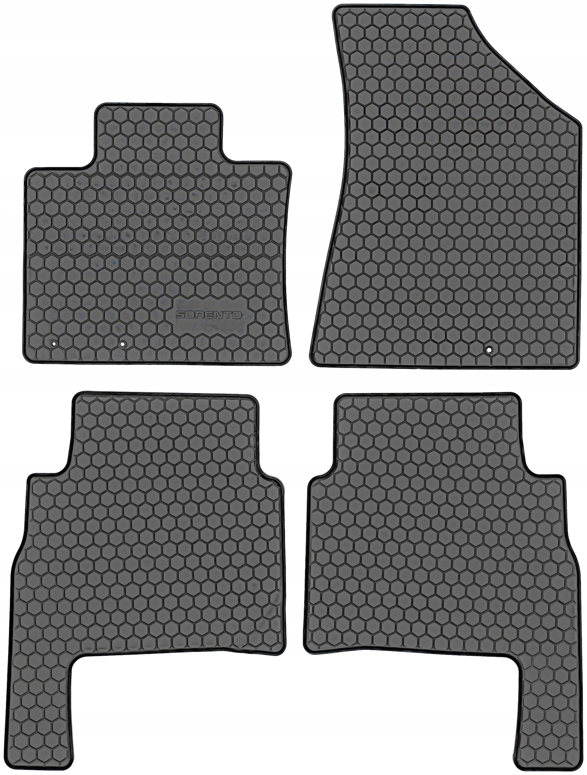 Килимки Маггрупа резинові 216394 4 el.