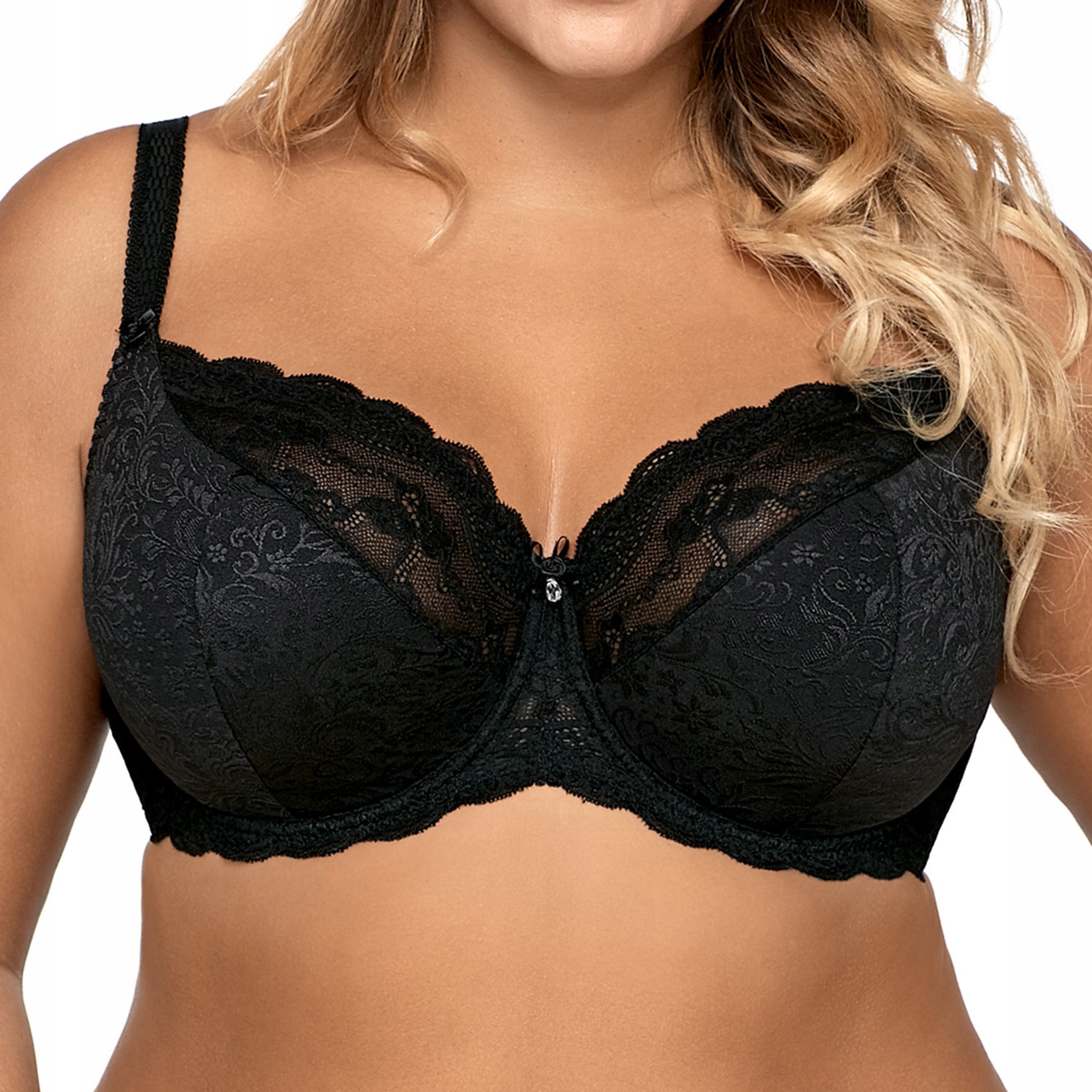 

Ava 925 Biustonosz Stanik Semi Soft czarny 80C