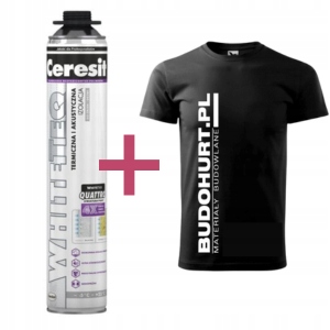 Sada 6 ks Ceresit Pena pištoľová WhiteTeQ Quattro 750 ml Tishirt