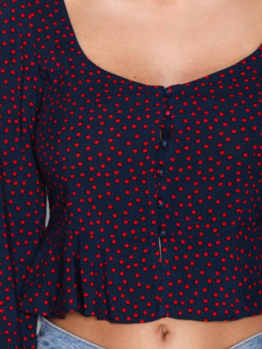 NELLY BLUZKA W GROSZKI ROZM 42 554 Marka inna