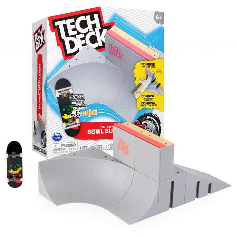 

Tech Deck Fingeboard Zestaw Rampa Bowl Builder