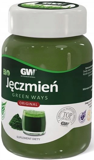 Green Ways Jęczmień Sok Z Młodych Liści Jęczmienia Zielonki proszek 300g