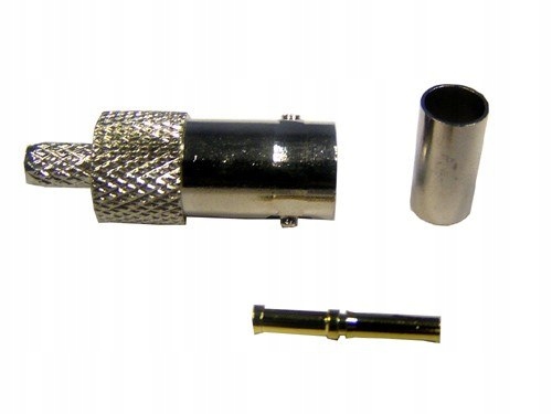 GNIAZDO BNC ZACISKANE NA RG58 -