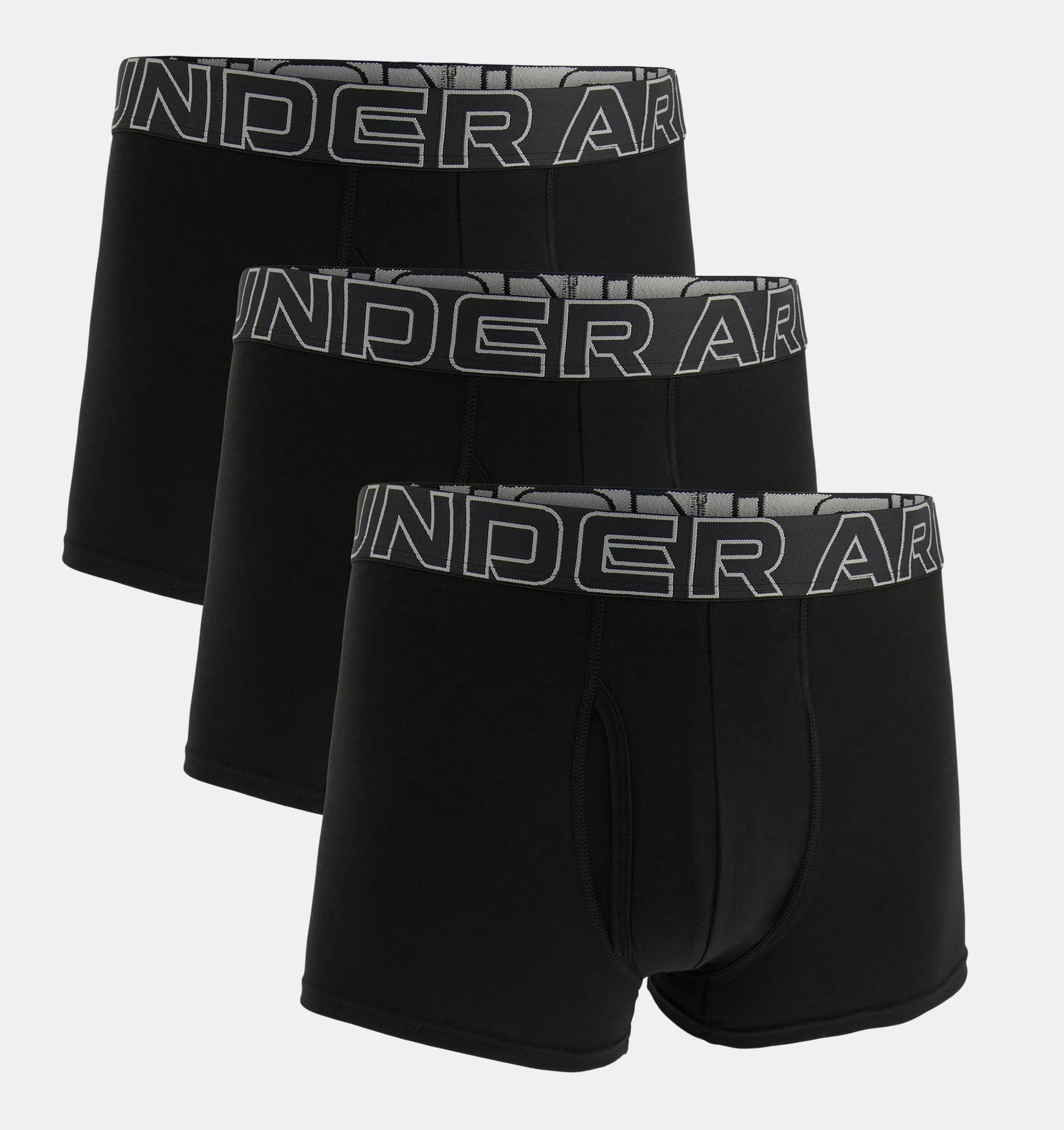 UNDER ARMOUR BOKSERKI PERFORMANCE COTTON 3IN 3 PACK BLACK XL Marka Under Armour