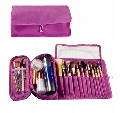 

Pojemna Praktyczna Saszetka Na Pędzle Makijaż