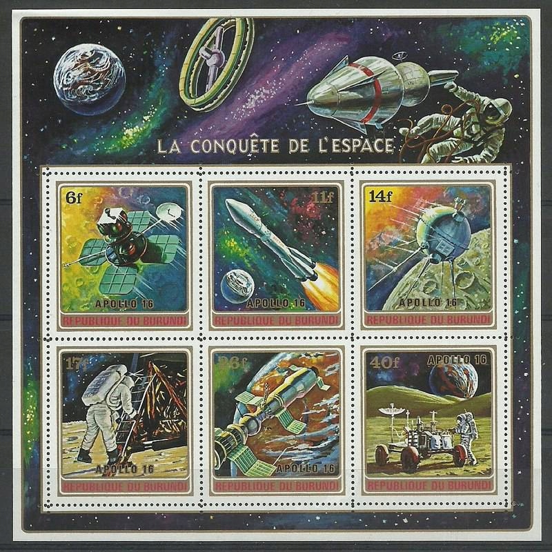 Burundi 1972 Mi bl 60I Czyste **