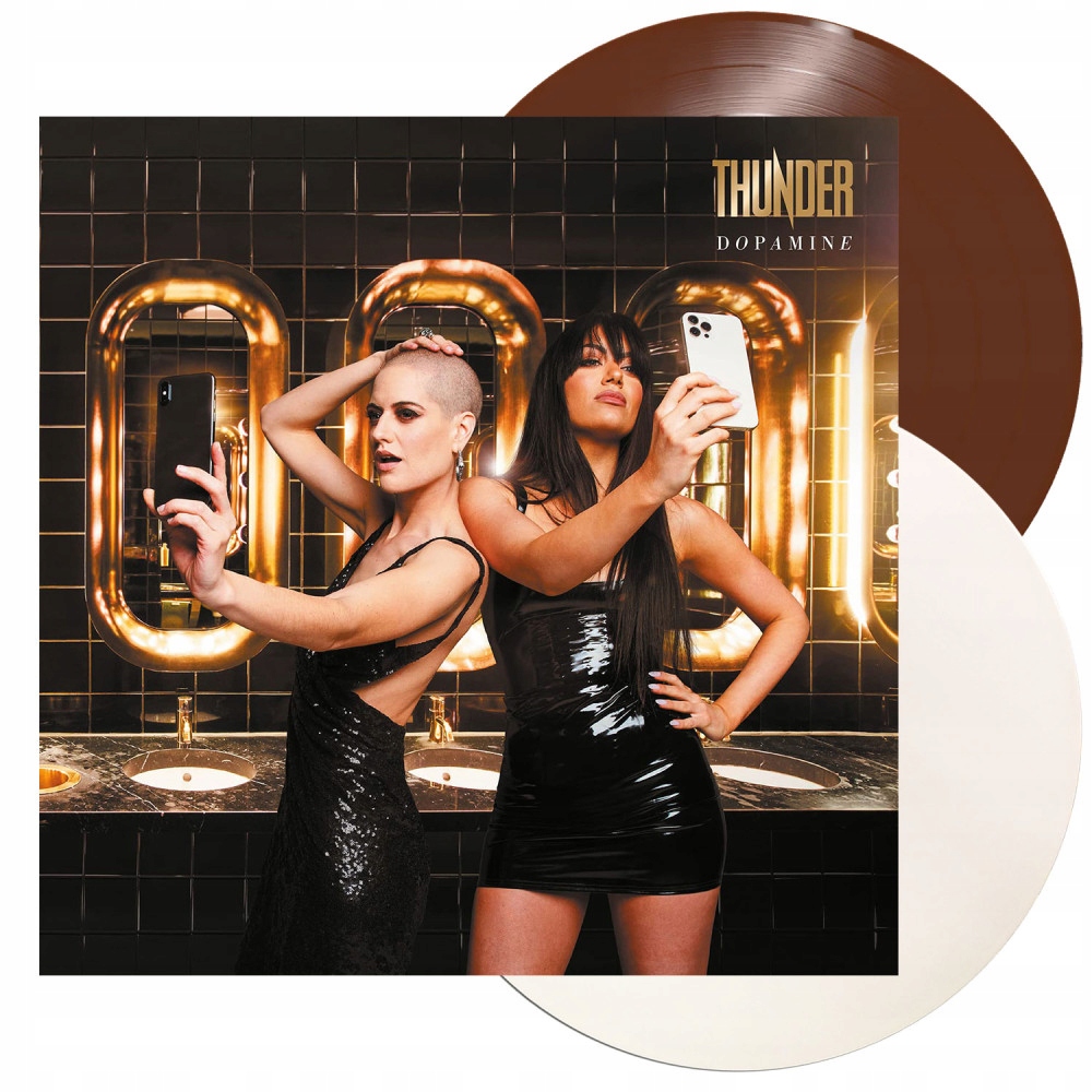 Thunder Dopamine 2LP White & Brown Folia Deluxe Edition