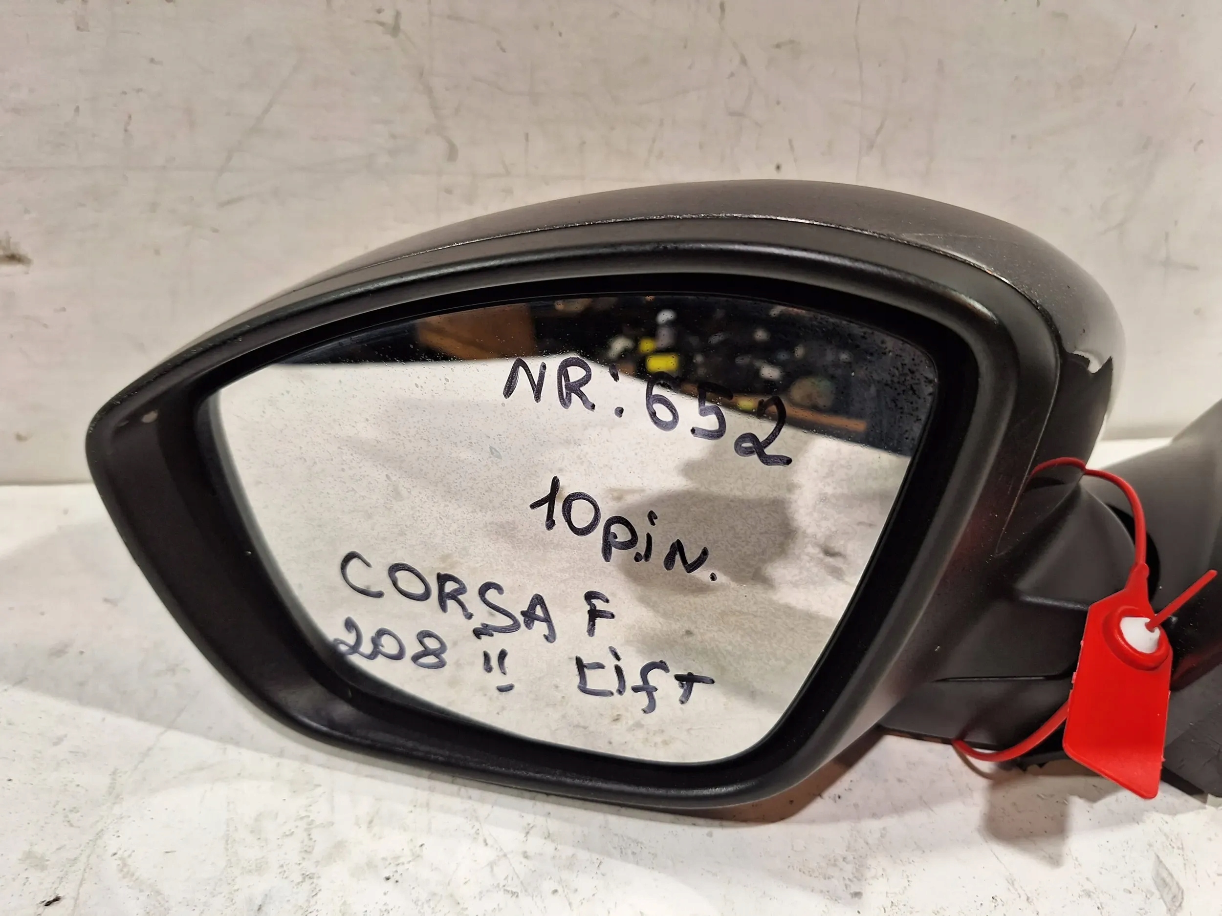 mirror exterior left Opel Corsa F 19- 10PIN EU