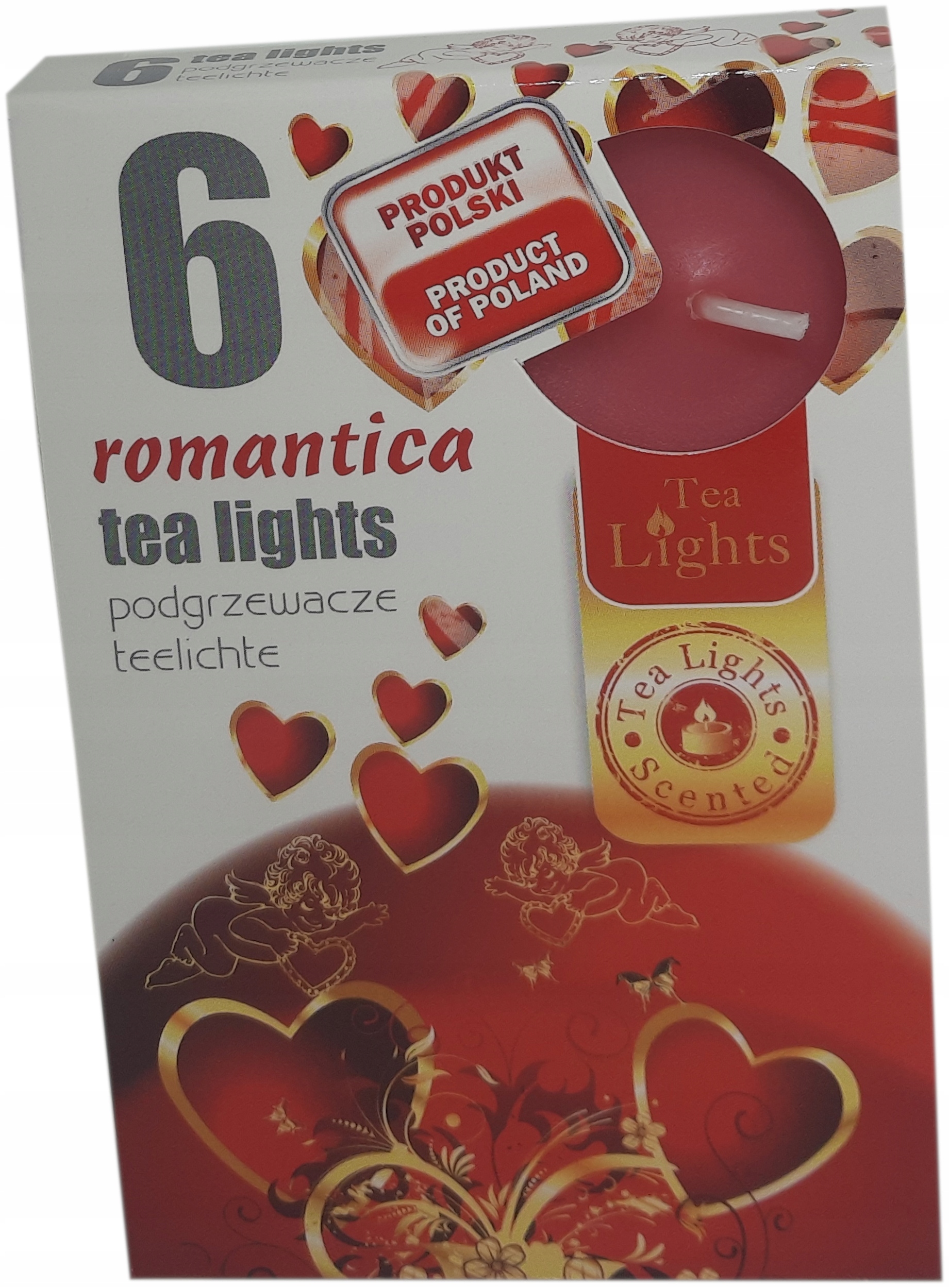 

Podgrzewacze tealight Admit Romantica 6szt