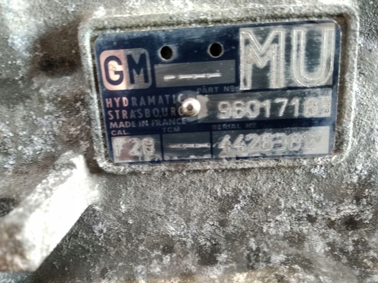 gearbox, F28 BMW E36 1,6