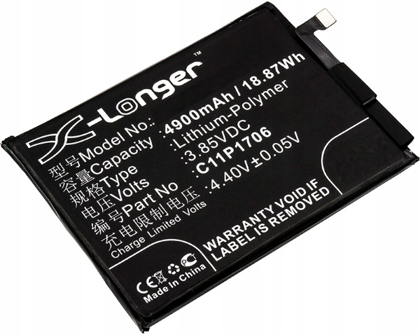 BATERIA C11P1706 DO ASUS ZENFONE MAX PRO M1 M2