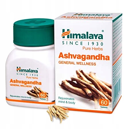 

Himalaya Ashvagandha 250 mg 60 kaps. Aszwaganda
