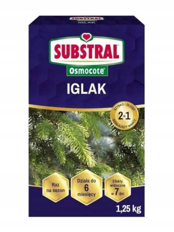 

Substral Osmocote 2w1 Iglak 1,25 kg