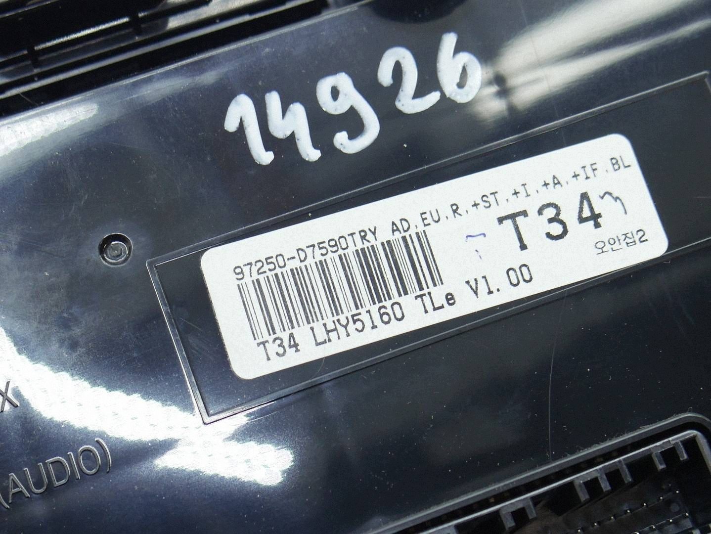 comandi clima bocchette HYUNDAI TUCSON III 97250-D7590