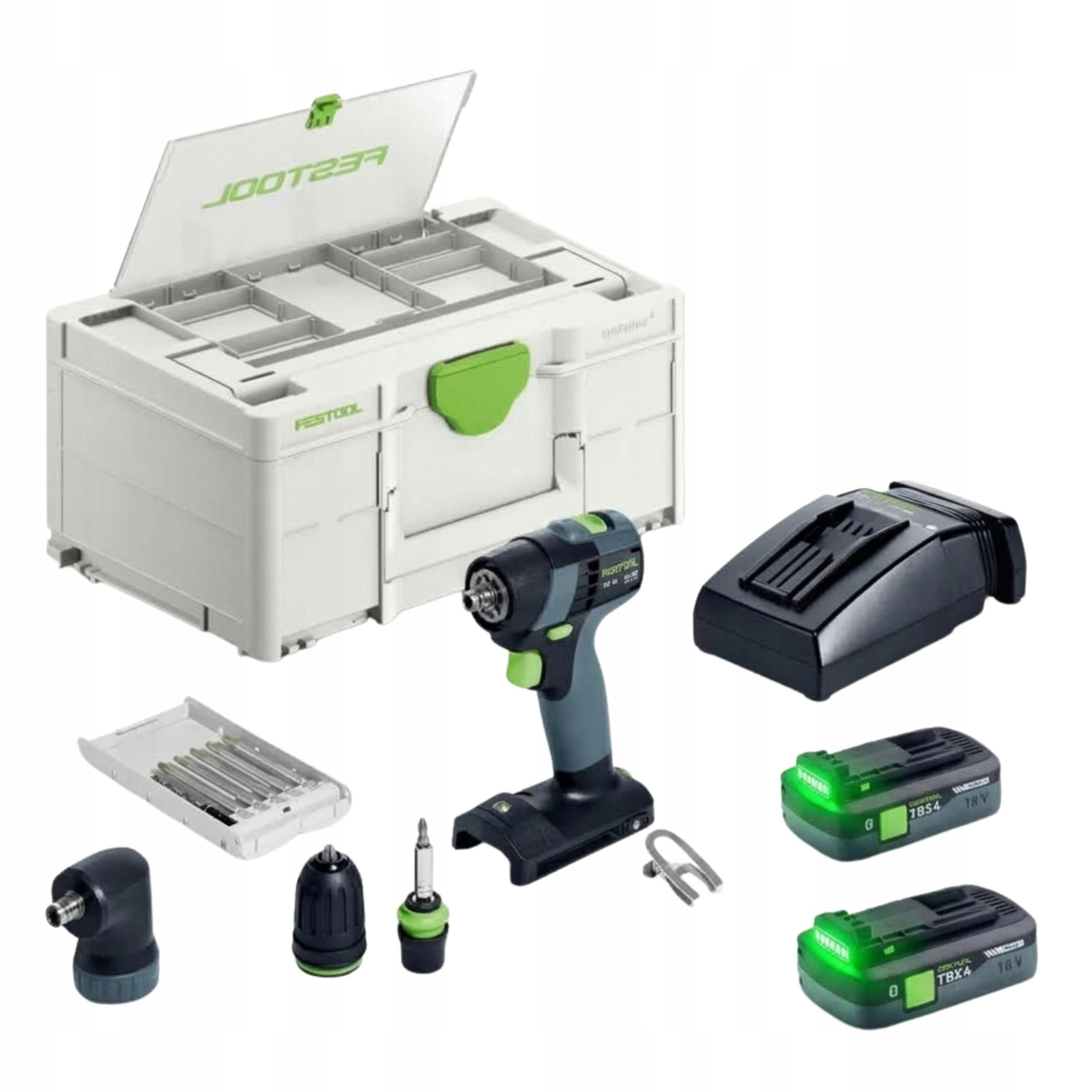 Wiertarko-wkrętarka Txs 18 Tbx 4,0 I-Set Akumulatorowa Festool 579350