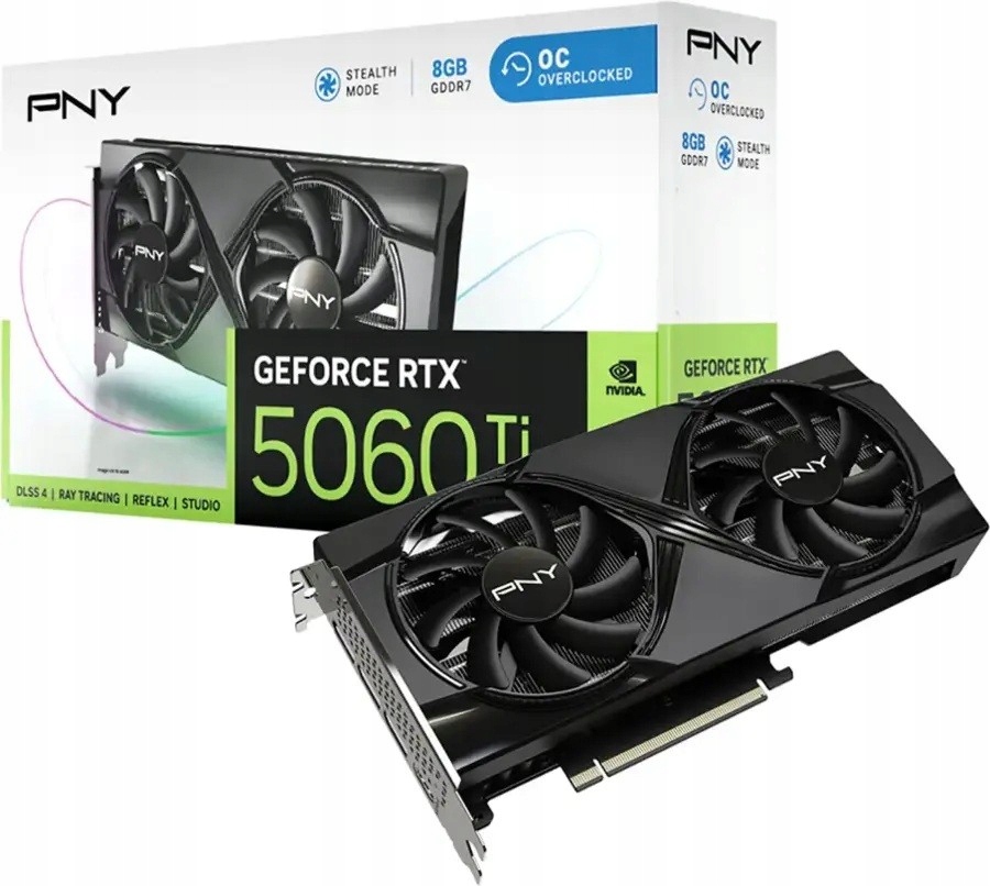 Pny Grafická karta GeForce Rtx 5060 Ti Oc 8GB VCG5060T8DFXPB1-O