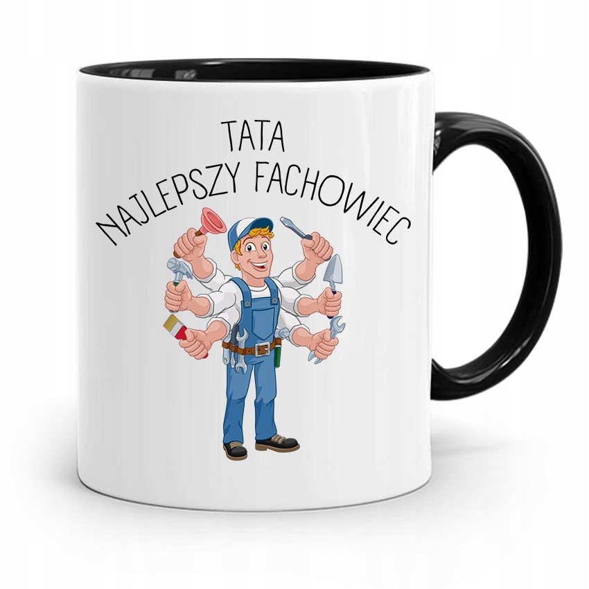 

Kubek Czarny Na Dzień Ojca Najlepszy Fachowiec