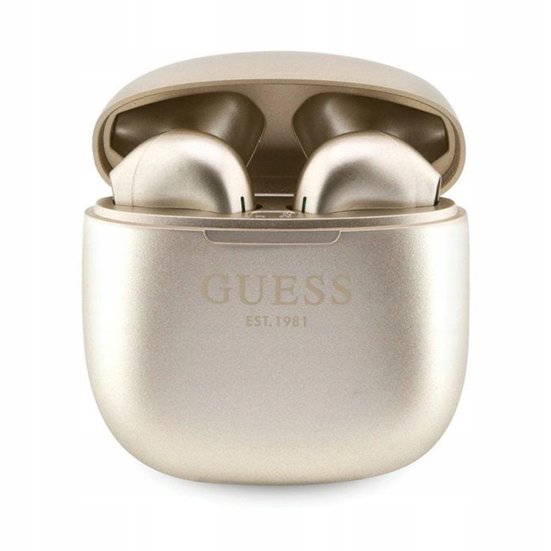 Guess True Wireless Script Logo BT5.3 – Tws sluchátka pouzdro (zlato)