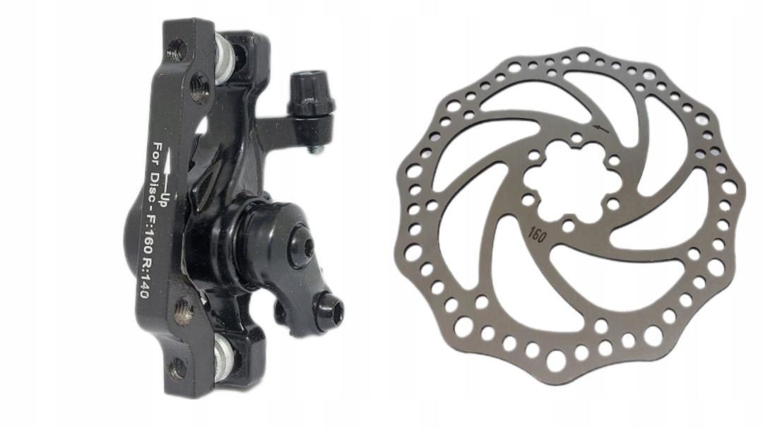 Zacisk hamulca tarczowego DB300 Przód tarcza 160mm