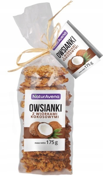 Levně 3x Ovesné Sušenky S Kokosovými Hoblinkami 175 g Naturavena
