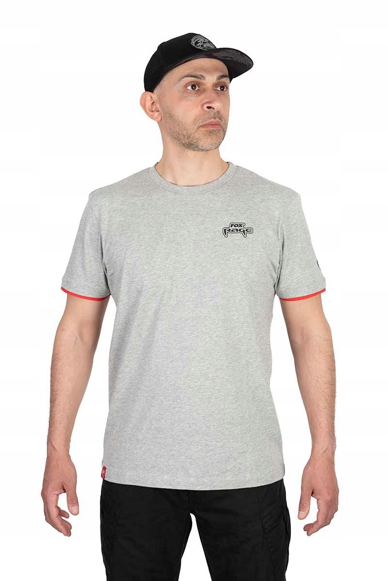 Koszulka Fox Rage Voyager Tee Light Grey 3XL Rozmiar: XXX-Large (XXXL)