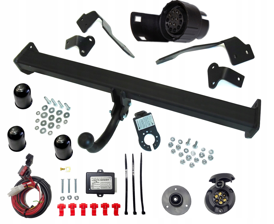 HAK HOLOWNICZY CITROEN BERLINGO 2 II 2008-18+MODUŁ