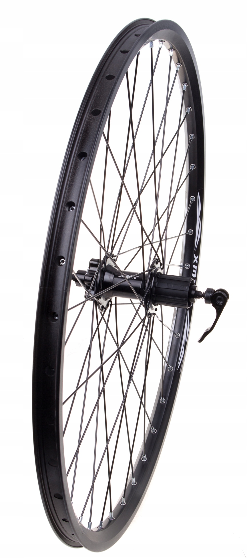 Koło rowerowe 28'' kaseta 8-9rz, Ł maszynowe, hamulec tarczowy, kapslowana