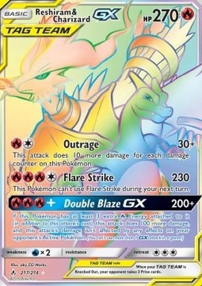 ポケモンカード Reshiram & Charizard-GX Pokemon TCG Reshiram & Charizard GX • Cena, Opinie - Allegro