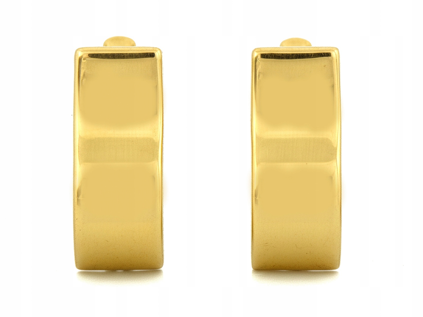 Dámské Náušnice Ze Zlata 585, klasické, elegantní anglické zapínání