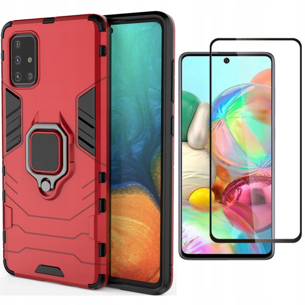 

Etui X-ring Pancerne Do Samsung Galaxy A71 + Szkło