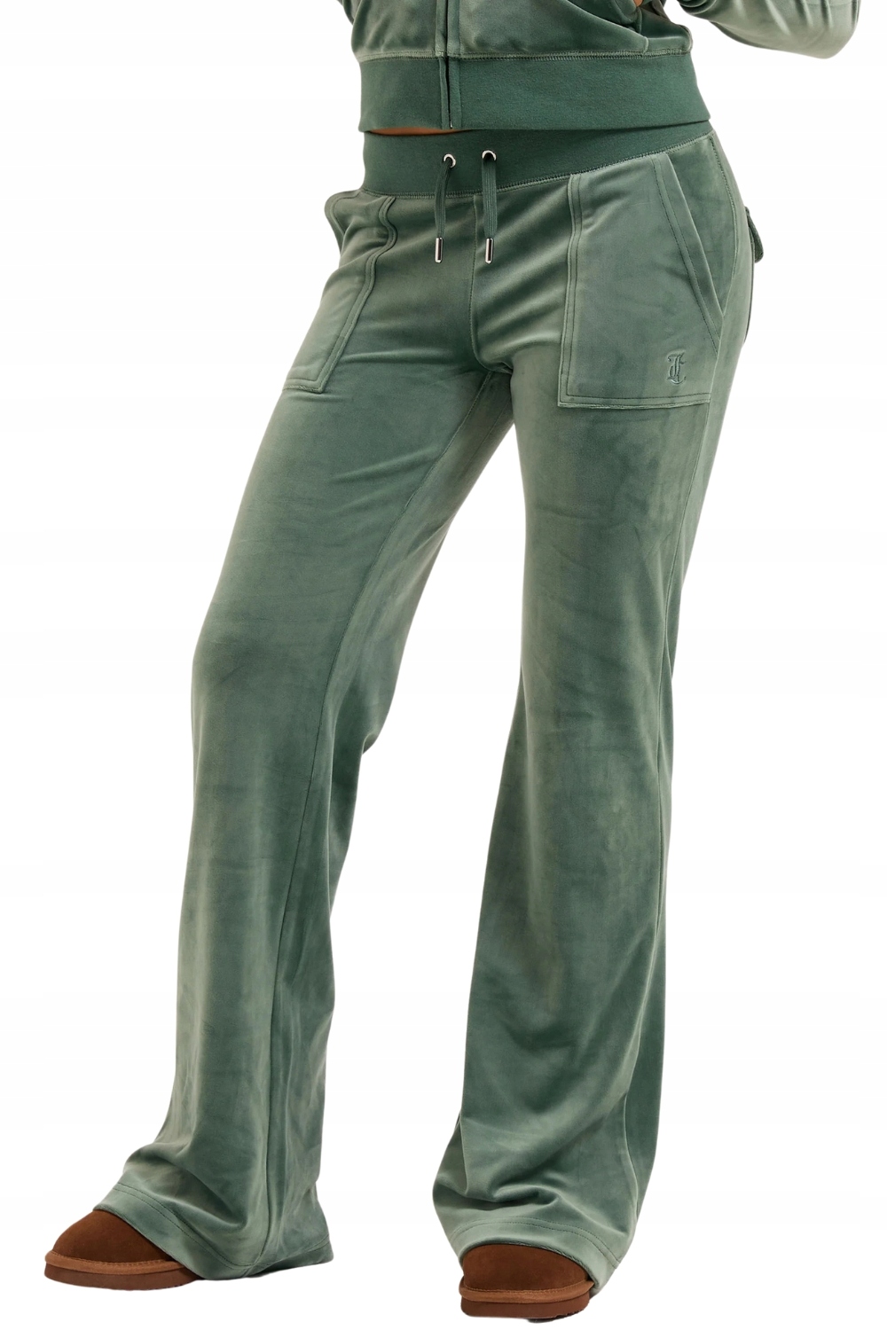 Juicy Couture Zelené dámské tepláky Track Pant Xs