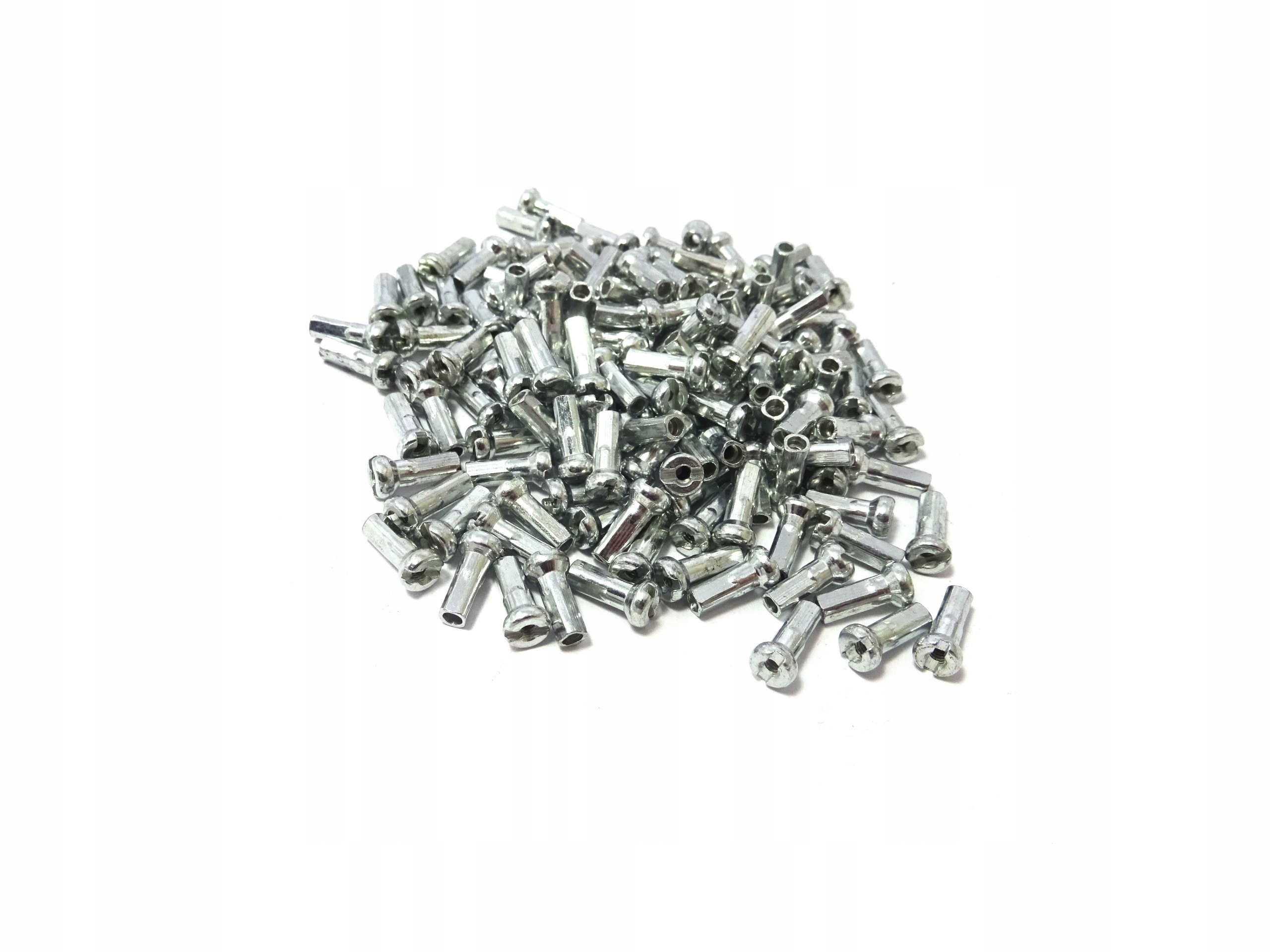 Nakrętka Szprychy Rowerowej 12MM Nyple 144 Szt.