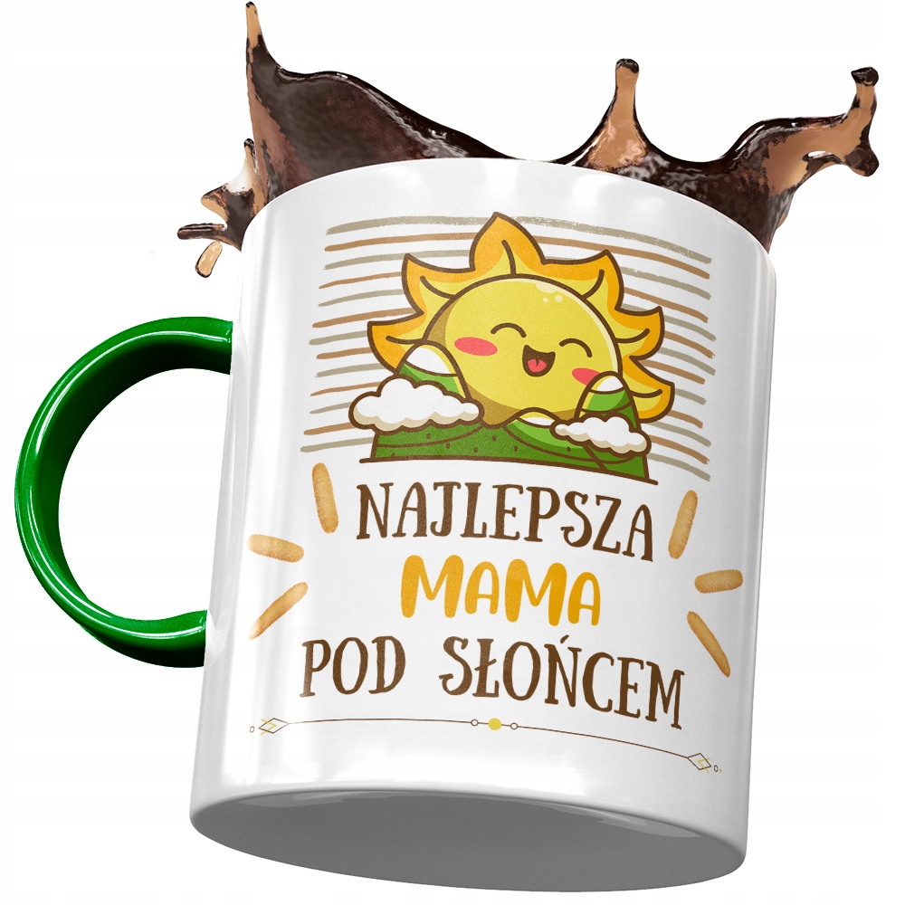 

Kubek Zielony Dla Mamy Matki na Dzień Mamy