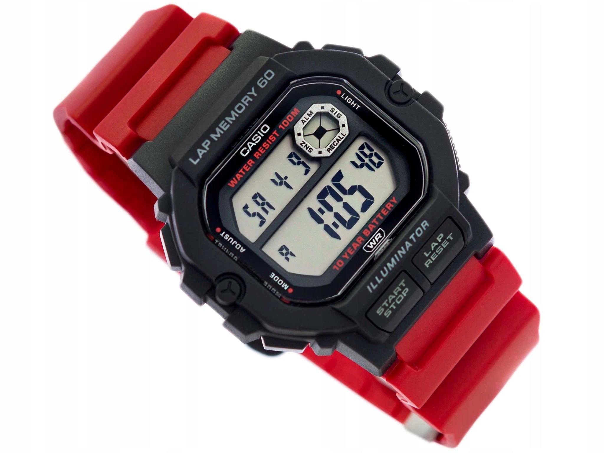 Pánské Hodinky Casio WS-1400H-4AVEF Sportovní Stopky